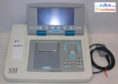 Grason-Stadler Gsi Tympstar Middle Ear Analyzer 2000-97Xx