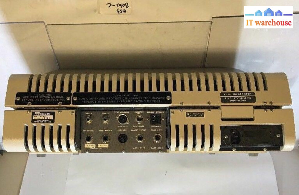 GRAYSON STADLER GSI-16 AUDIOMETER  AS IS-