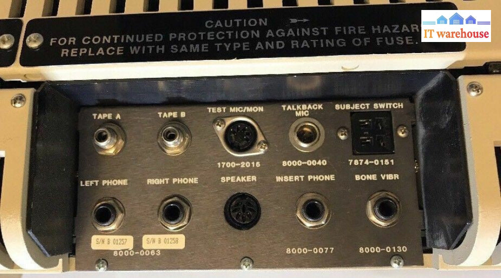 GRAYSON STADLER GSI-16 AUDIOMETER  AS IS-