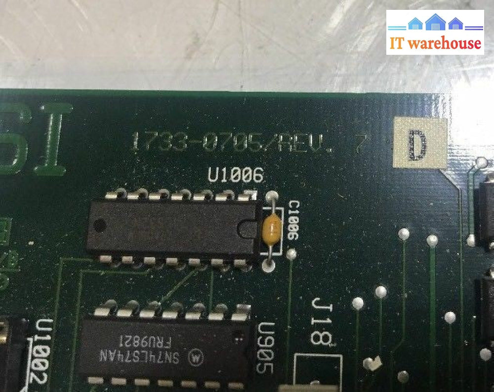 - GSI 1733-0705 LOGIC BOARD FOR GRASON STADLER GSI 33 MIDDLE EAR ANALYZER @
