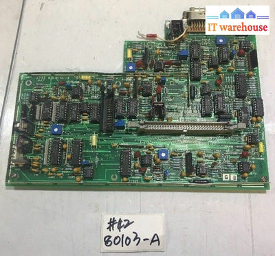 - GSI 1733-0710 MAIN BOARD FOR GRASON STADLER GSI 33 MIDDLE EAR ANALYZER @@@