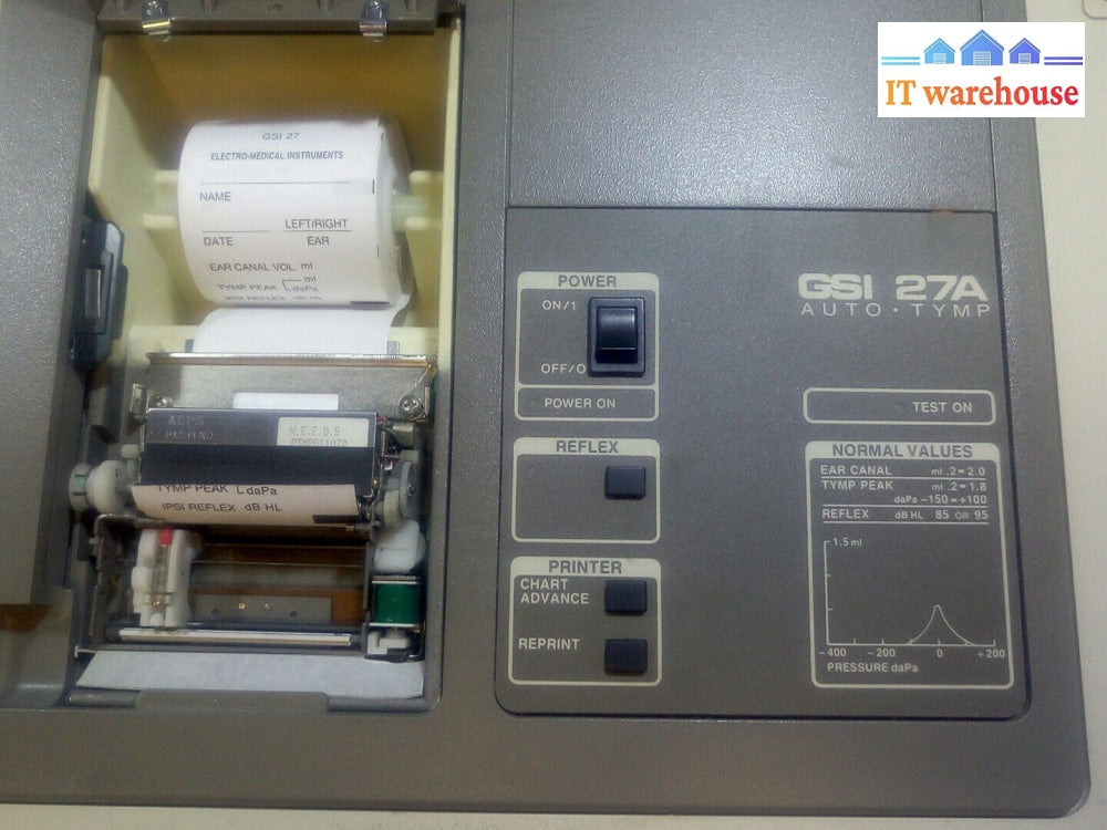GSI 27A Audiometer (power on  test only)