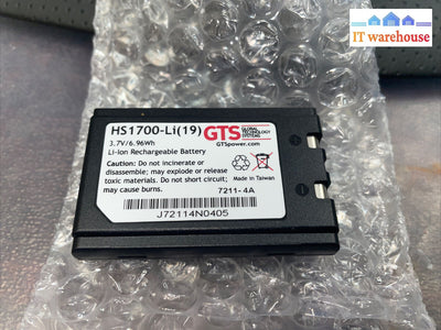 Gts Hs1700-Li(19) Replacement Battery Oem Motorola Spt1700 Ppt2700 Pdt8100 New