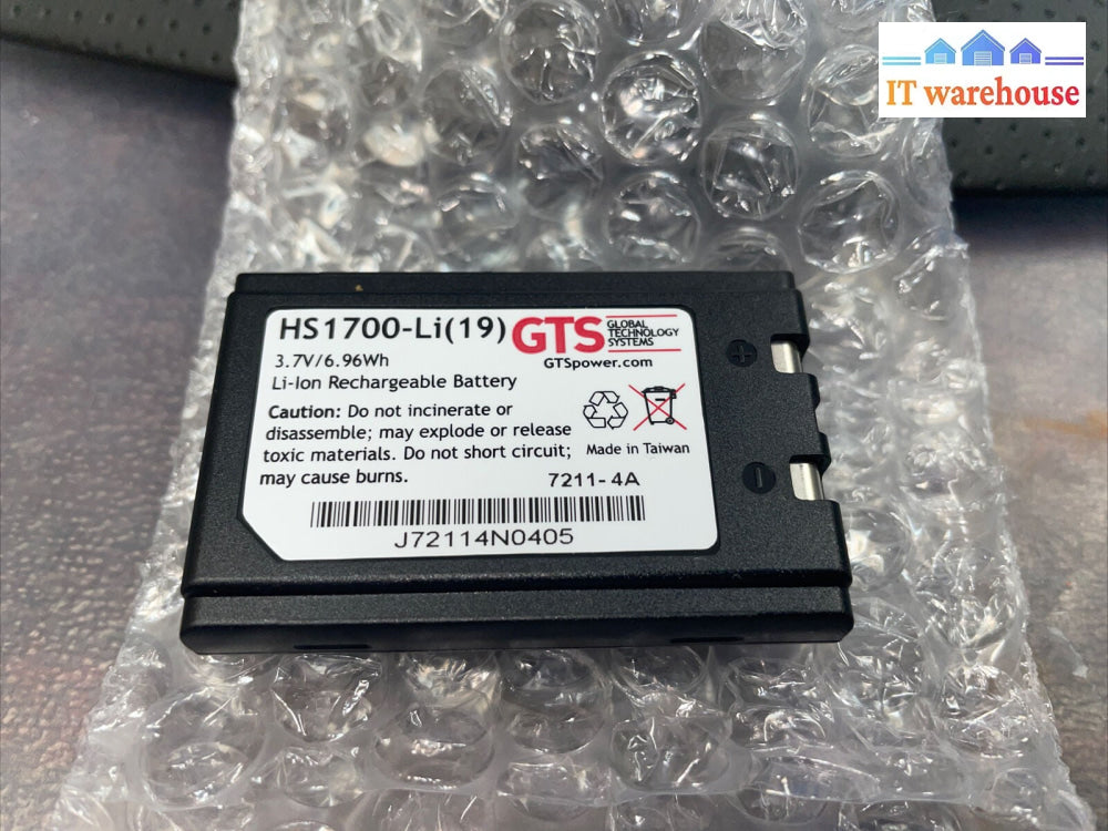  GTS HS1700-LI(19) REPLACEMENT BATTERY OEM MOTOROLA SPT1700 PPT2700 PDT8100 NEW
