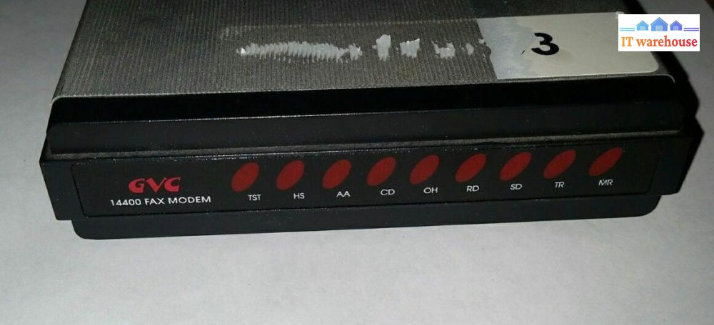  GVC 14400 Fax  modem model: F-1113V/R6 (No Ac adapter)