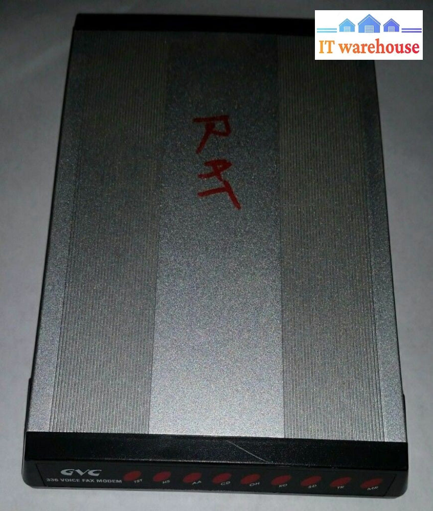  GVC 33600 Voice Fax RS232 modem model: F-1133V/R6 (No Ac adapter)