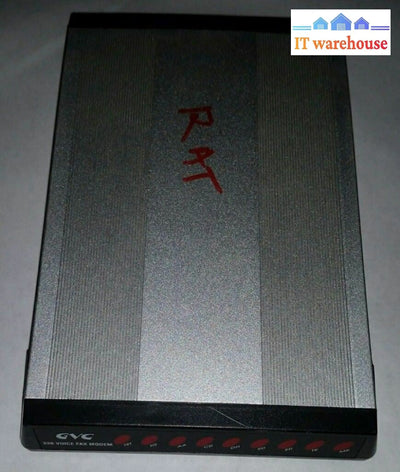  GVC 33600 Voice Fax RS232 modem model: F-1133V/R6 (No Ac adapter)