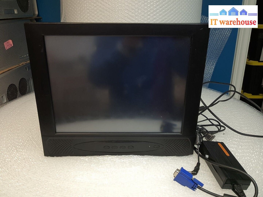  GVISION L5AX  L15AX-JA-4520  15" LCD TOUCH SCREEN MONITOR (W/AC ADAPTER) 