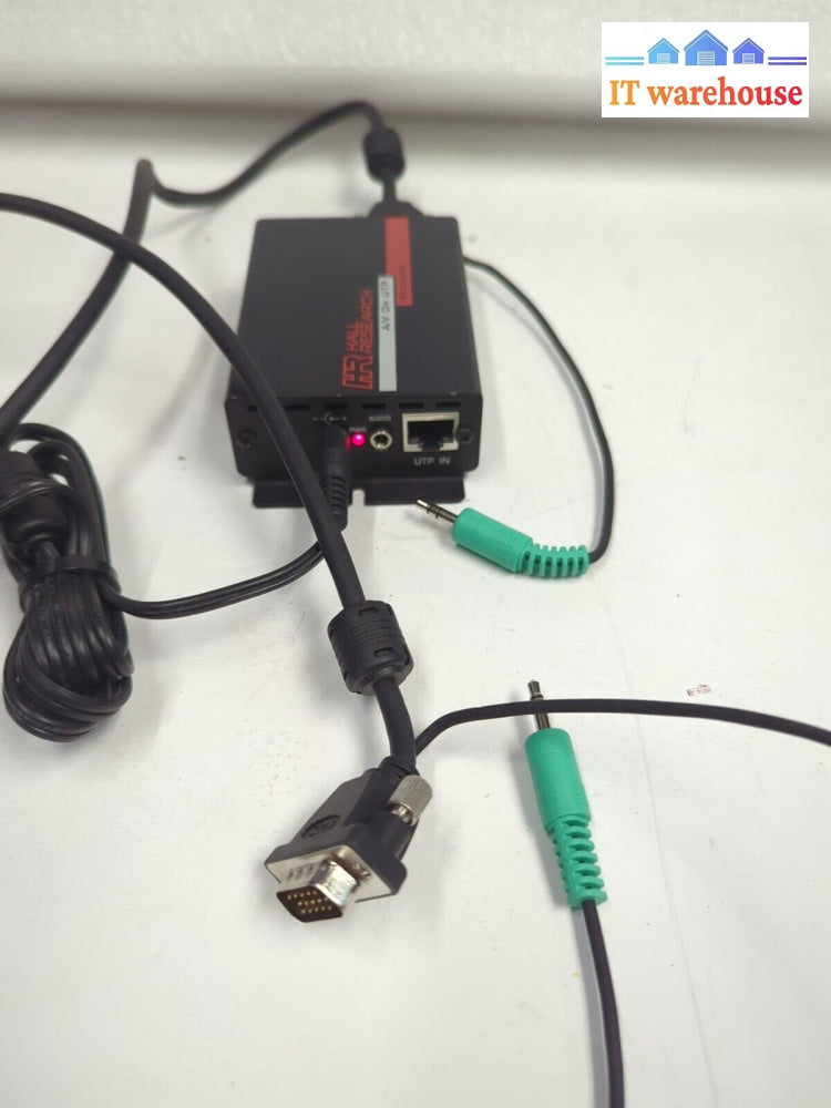 Hall Research URA-SKU Audio/Video over UTP Receiver 1920x1200 W/Cable
