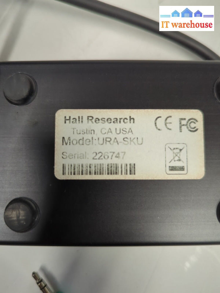 Hall Research URA-SKU Audio/Video over UTP Receiver 1920x1200 W/Cable
