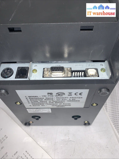 Hanasis HS-P02 POS printer with USB/Serial port