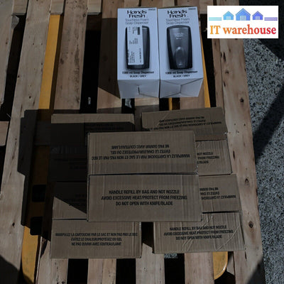 Hands Fresh Kruger Touchless 1000Ml Foam Soap Dispenser + 20X Luxury