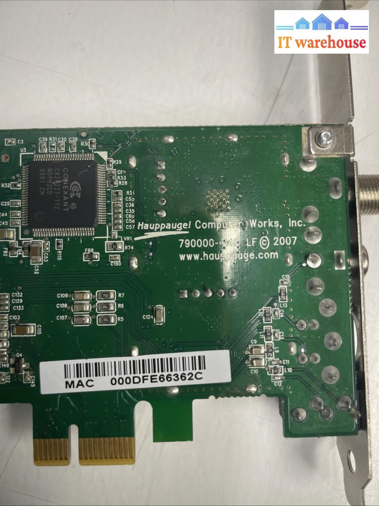 Hauppauge WinTV HVR-1250  PCIe TV Tuner Card +