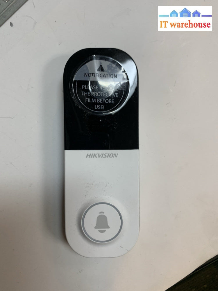 Hikvision DS-HD2 WiFi DOORBELL Gen2, 1080P, AI Powered Human Detection