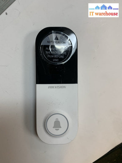 Hikvision DS-HD2 WiFi DOORBELL Gen2, 1080P, AI Powered Human Detection