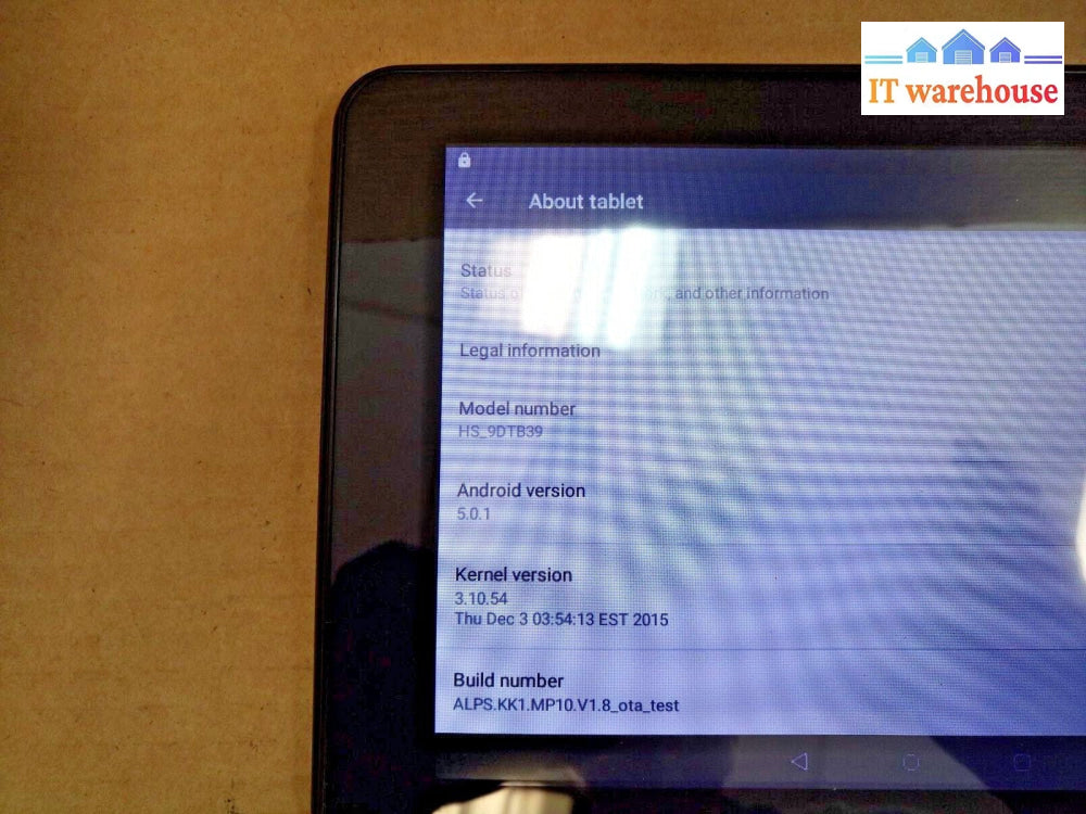 $ Hipstreet Pulse 9DTB39 9" Tablet 8GB Storage 1GB RAM