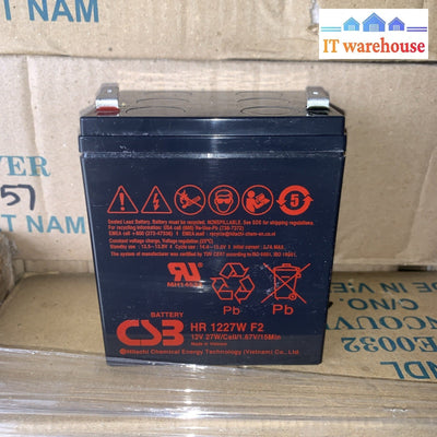 Hitachi Chemical Energy HR1227W F2 Battery 12v 27w battery- Good working