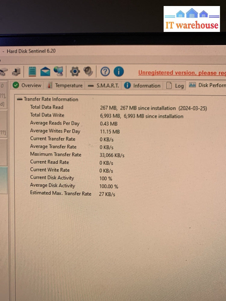 Hitachi Ultrastar 7.2K 4TB SAS 3.5" HUS724040ALS640 HDD (1000+ days remaining)