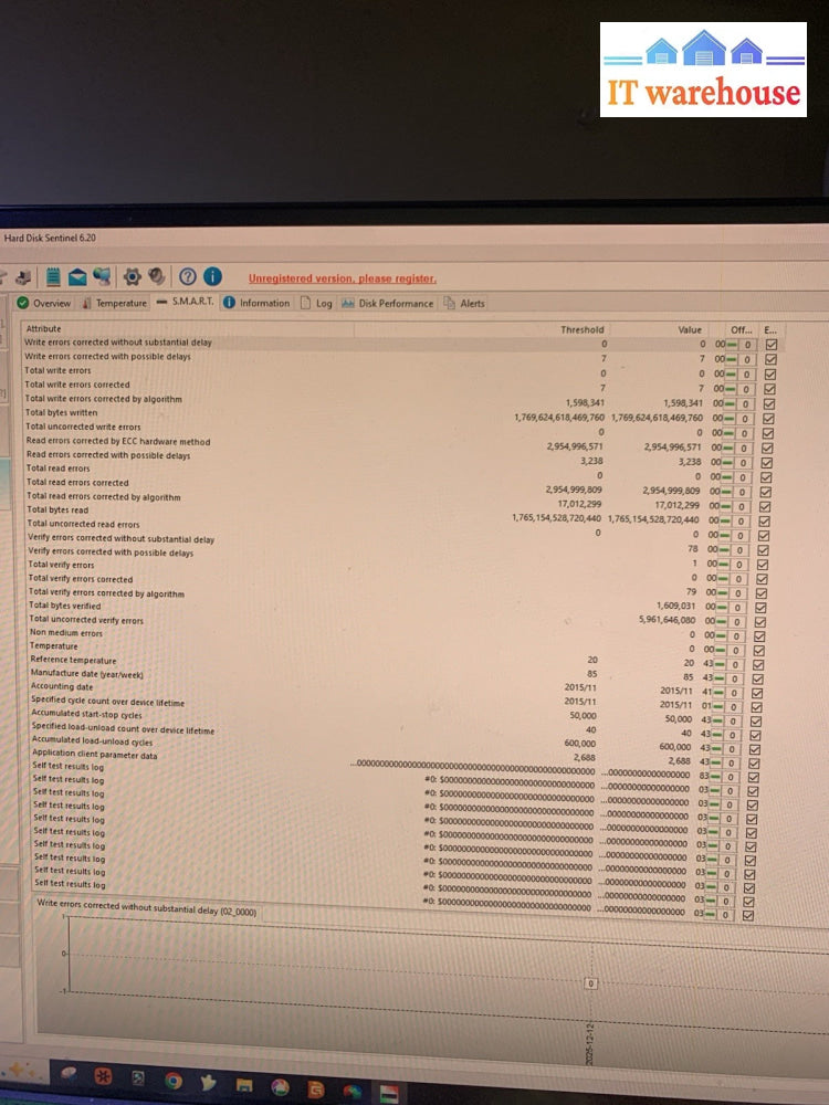 Hitachi Ultrastar 7.2K 4TB SAS 3.5" HUS724040ALS640 HDD (1000+ days remaining)