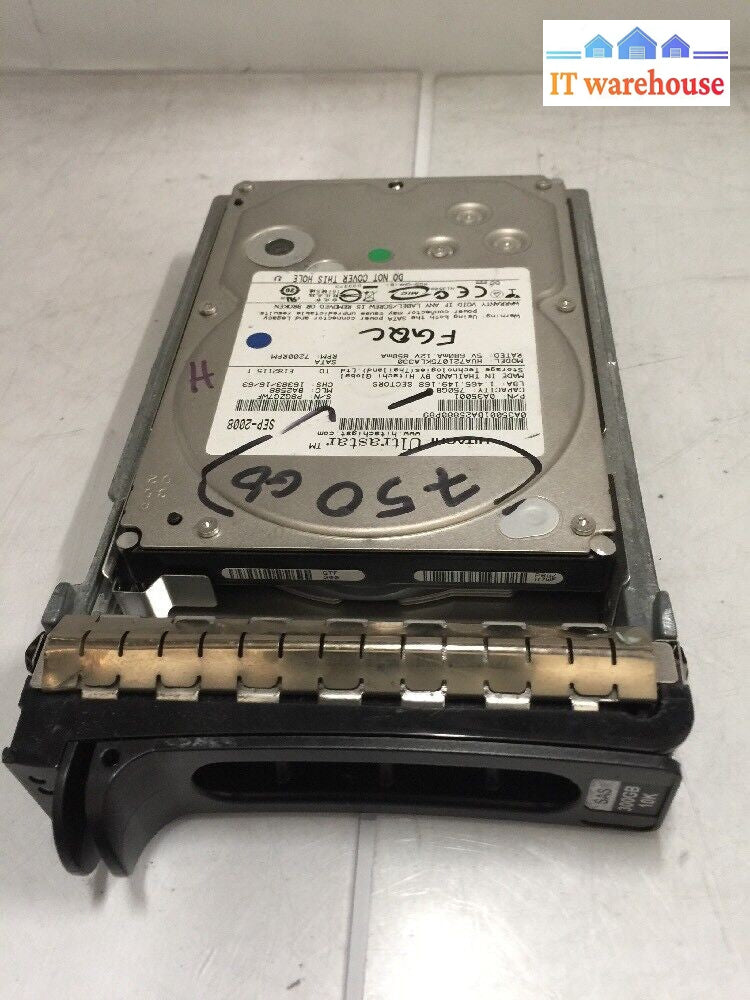 + Hitachi Ultrastar HUA721075KLA330 750GB 7.2K SATA 3.5" HDD W/ TRAY F9541 @@@