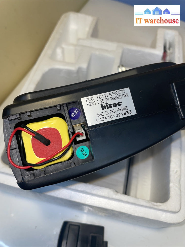 Hitec Focus 3 SS FM Single Stick 3 Channel Transmitter Controller 34 72.470 MHz