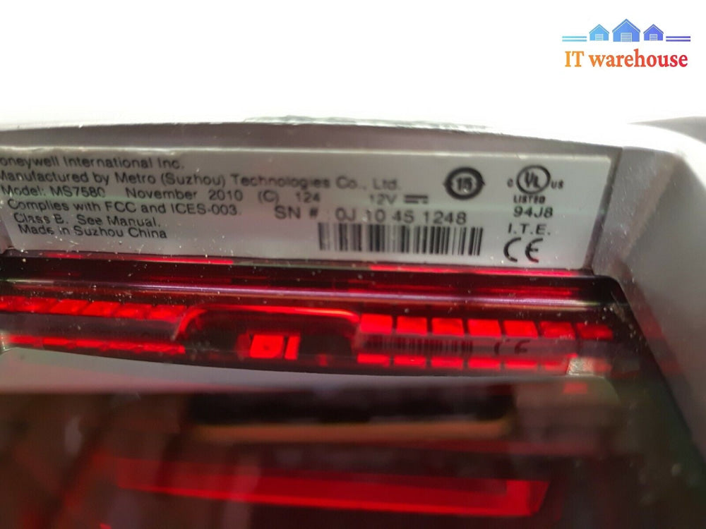 - Honeywell MS7580 USB 1D 2D Handfree  Barcode Scanner (NO CABLE)