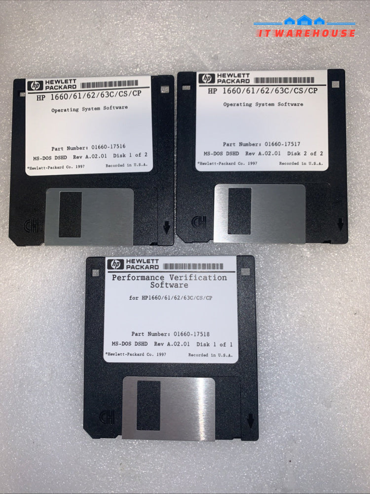 HP 01660-17516 1660/61/62/63C/CS/CP Operating System Software