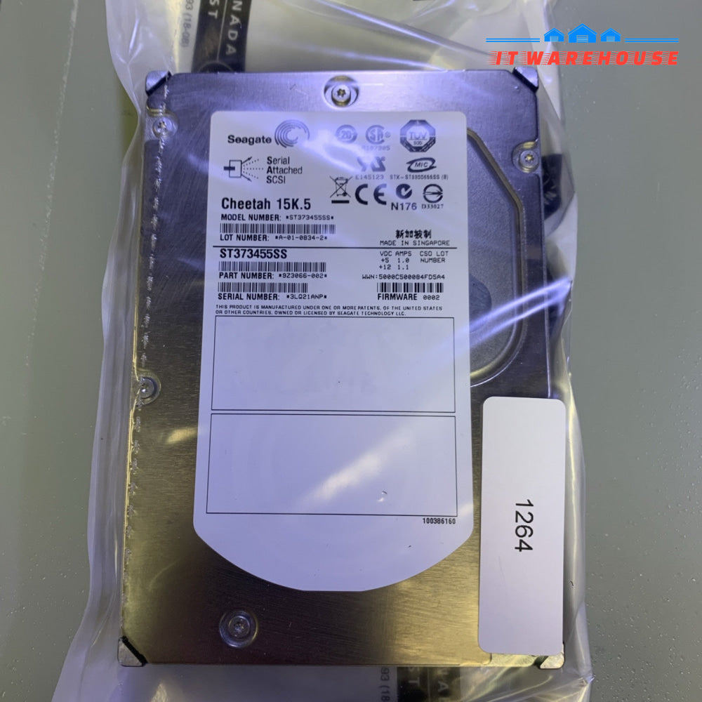 HP 147GB 15000RPM SAS MODEL MBA3147RC PN:417801-001 hard drive