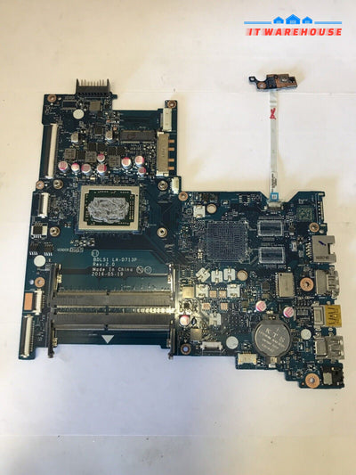 HP 15-BA057CA AMD A10-9600P laptop motherboard BDL51 LA-D713P Rev : 2.0