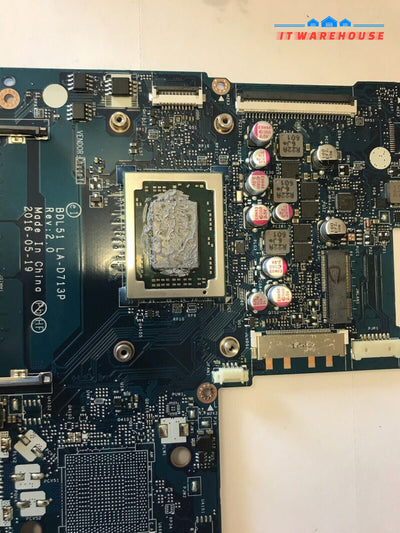 HP 15-BA057CA AMD A10-9600P laptop motherboard BDL51 LA-D713P Rev : 2.0