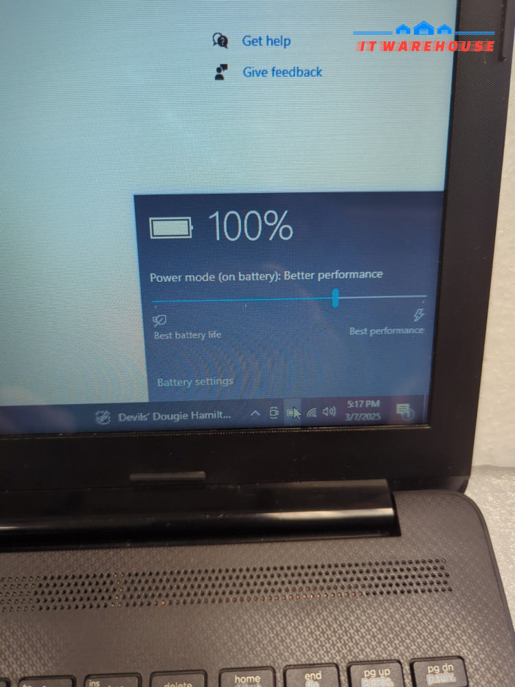 HP 15-db0108ca 15.6’’ Laptop AMD A6-9225 CPU/8GB RAM/250GB SSD/Win10 (Read*)