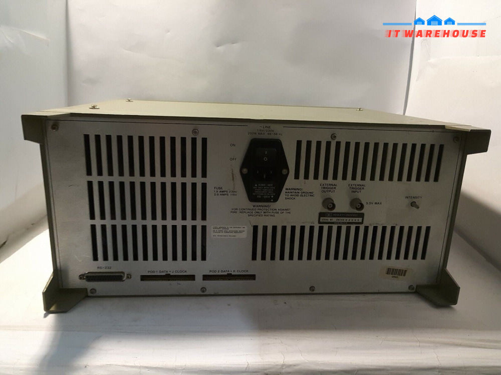 - HP 1651A Logic Analyzer (no system disk)
