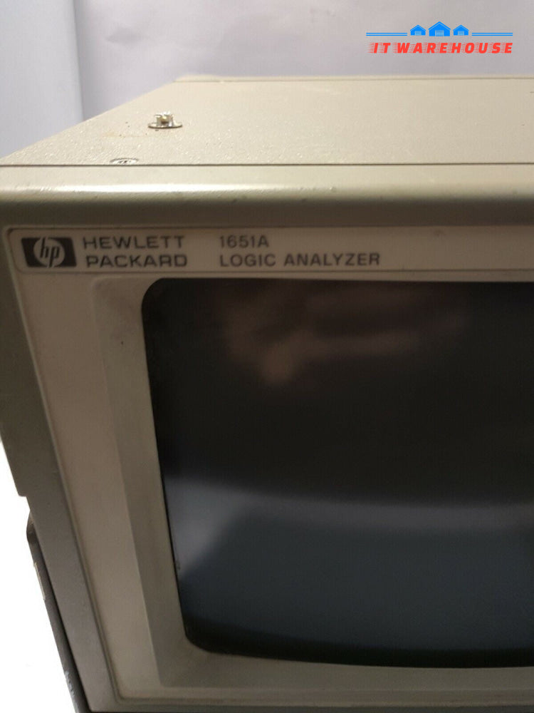 - HP 1651A Logic Analyzer (no system disk)