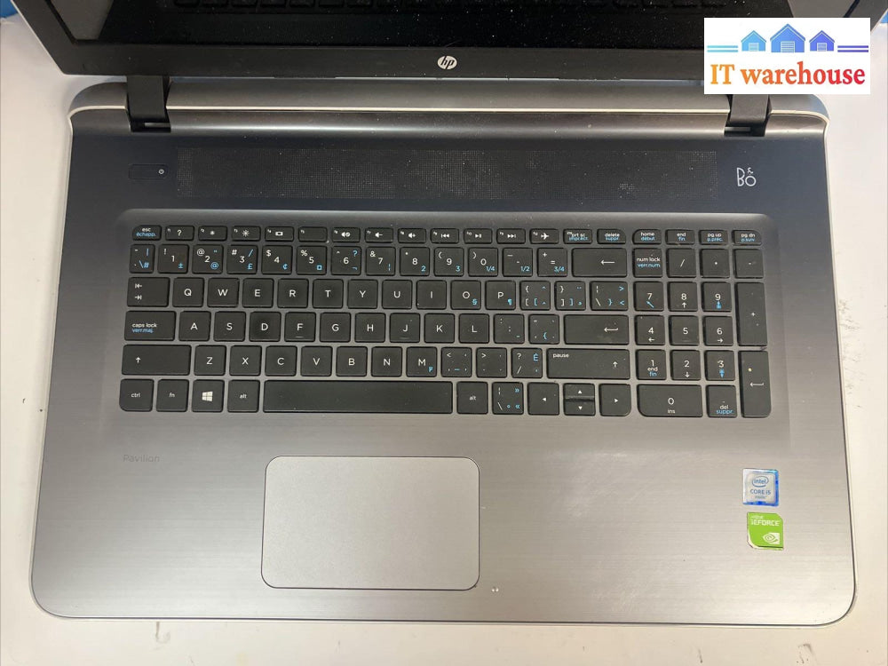 Hp 17-G178Ca 17.3’ Laptop Intel Core I5-6200U No Ram Hdd (For Parts Read) ~