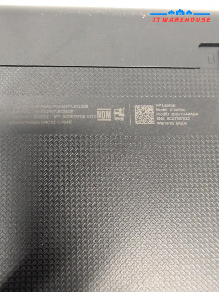  Hp 17" Laptop 17-BS0xx i5-7200U /8GB Ram/ 240GB SSD /Win11 (CRACKED, READ)-
