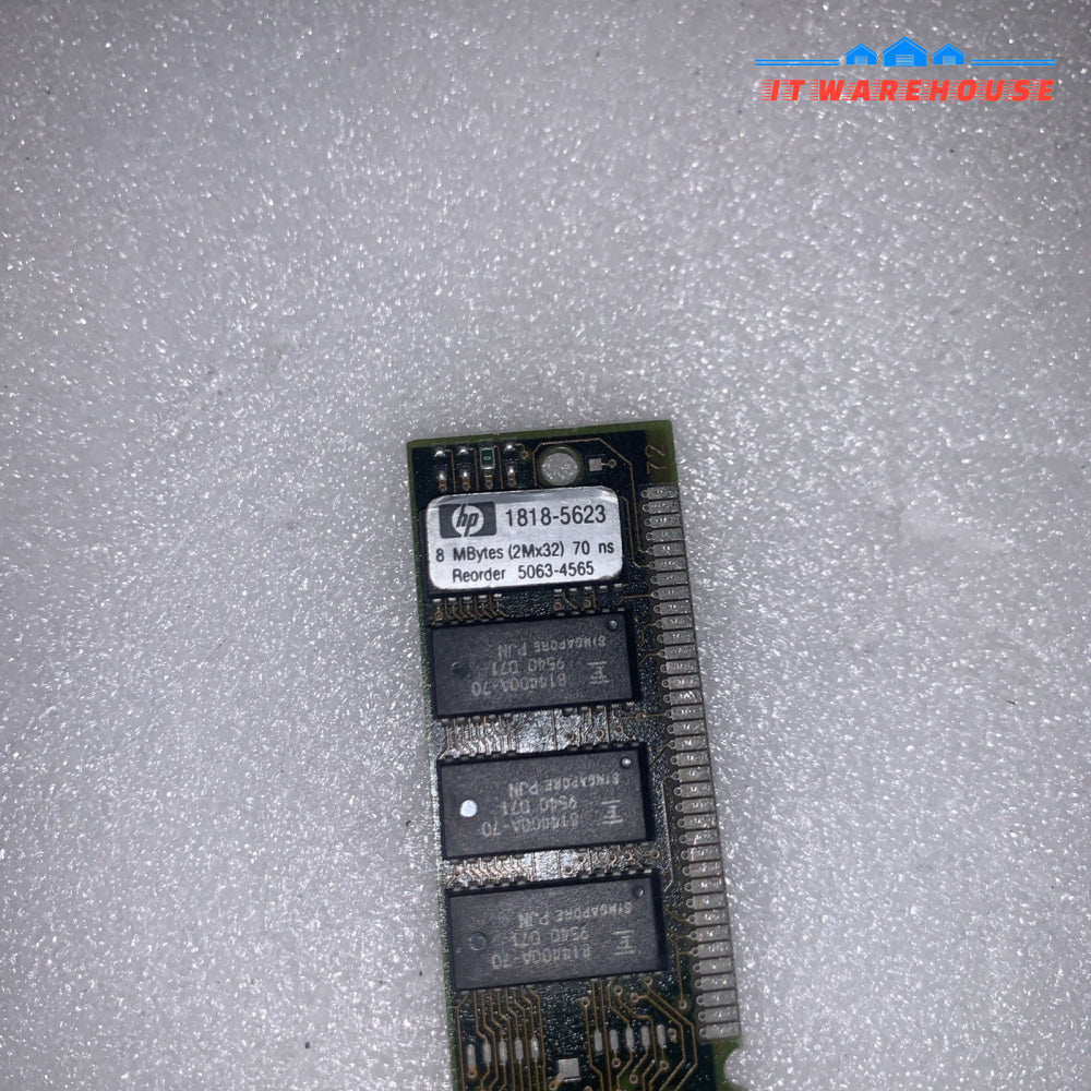 HP 1818-5623 8MB 72-Pin FPM SIMM Memory Module 5063-4565 70ns