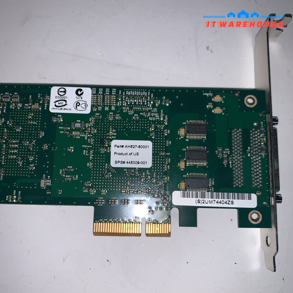 HP 2 Channel U320e SCSI HBA Card 445009-002 AB627-60002