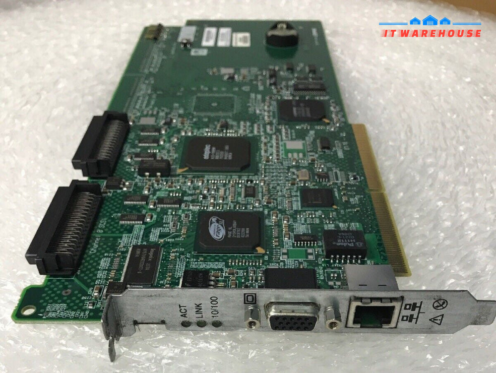 Hp 249933-001 ML350 G2 Feature Board SCSI VGA Lan Card @@@