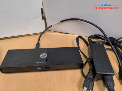- HP 3005pr USB 3.0 Port Replicator Docking Station - HSTNN-IX06 681280-001 W/AC