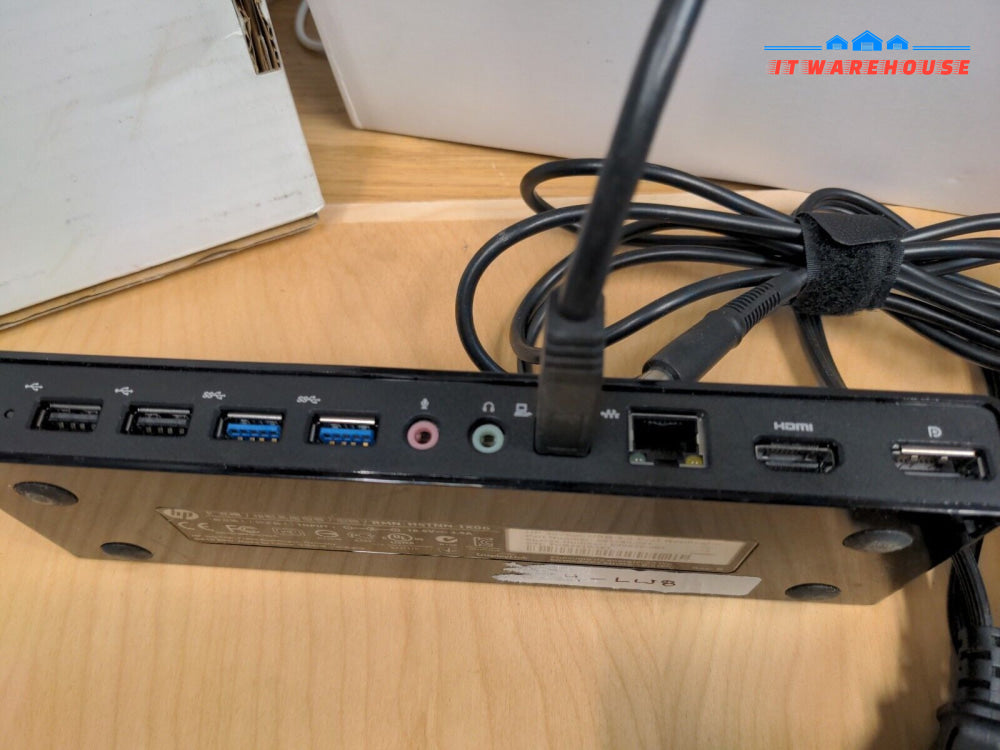 - HP 3005pr USB 3.0 Port Replicator Docking Station - HSTNN-IX06 681280-001 W/AC