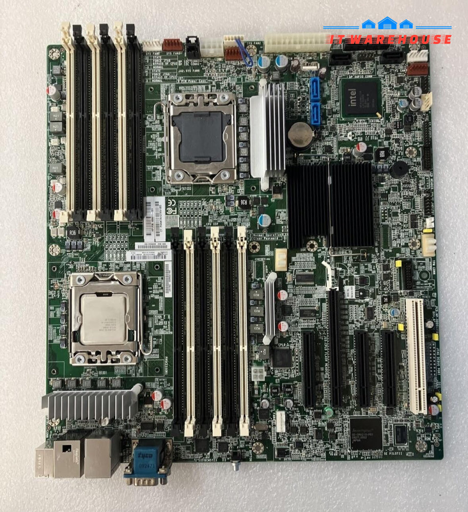 HP 466611-001 ML150 G6 System Board 519728-001 DDR3 LGA1366 With XEON E5506 CPU~