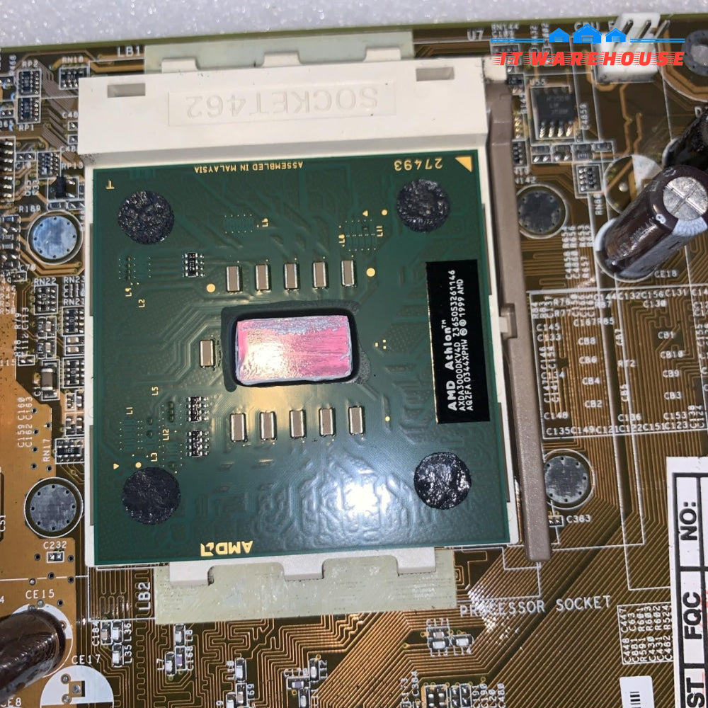 HP 5187 ASUS A7V8X-LA MOTHERBOARD + AMD ATHLON 3.0GHZ AXDA3000DKV4D CPU +2GB Ram