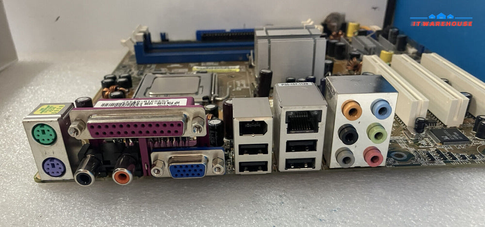 ~ Hp 5188-1038 Asus Ptgd-La Lga775 Ddr2 Motherboard W/ Pentium4 3Ghz + Io Plate
