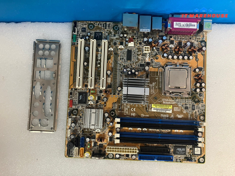 ~ Hp 5188-1038 Asus Ptgd-La Lga775 Ddr2 Motherboard W/ Pentium4 3Ghz + Io Plate