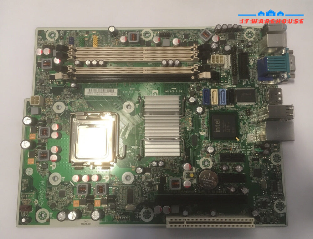 +HP 536458-001 536884-001 503363-000 COMPAQ ELITE 8000 MOTHERBOARD W/ E7600 CPU