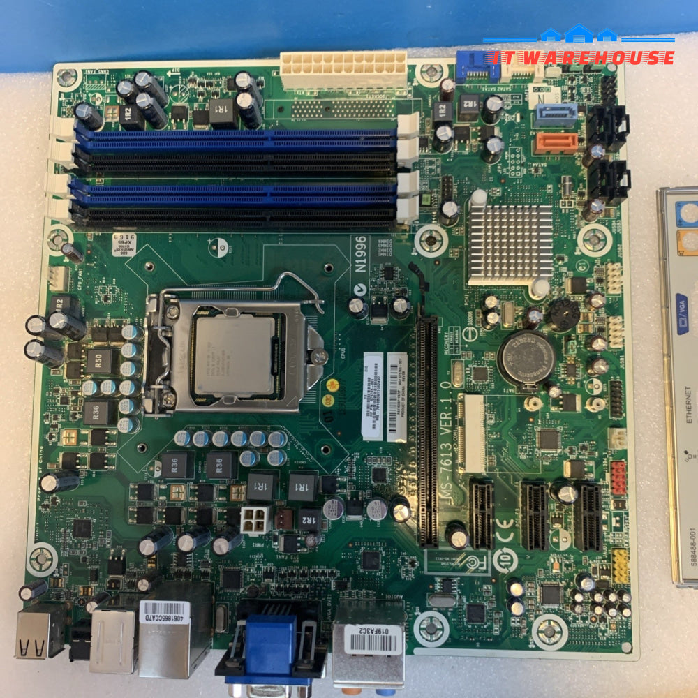 HP 575765-001  MSI MS-7613 Motherboard with Processor CPU