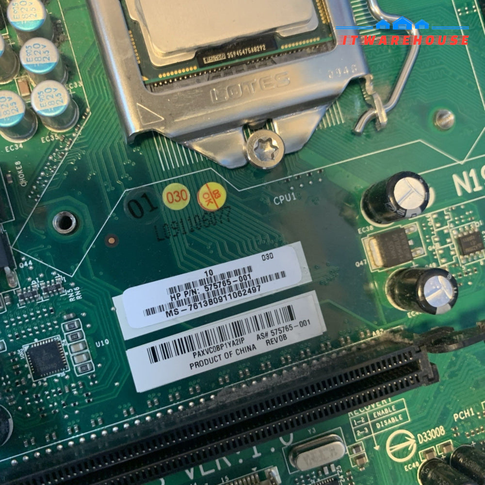 HP 575765-001  MSI MS-7613 Motherboard with Processor CPU