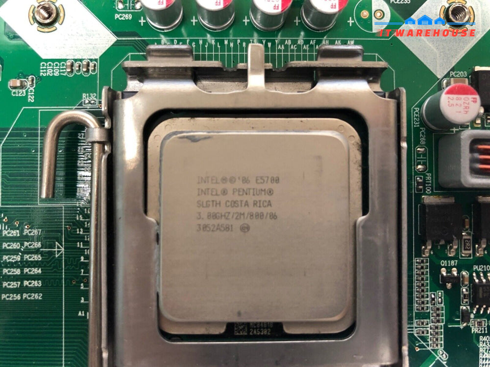 ~ HP 608883-002  Socket 775 Motherboard - H-IG41-uATX W/ E5700 CPU @@@