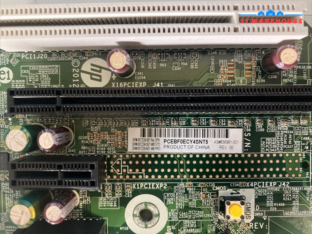 HP 6300 Elite System Motherboard Socket LGA 1155 DDR3 657239-001 656961-001 ~