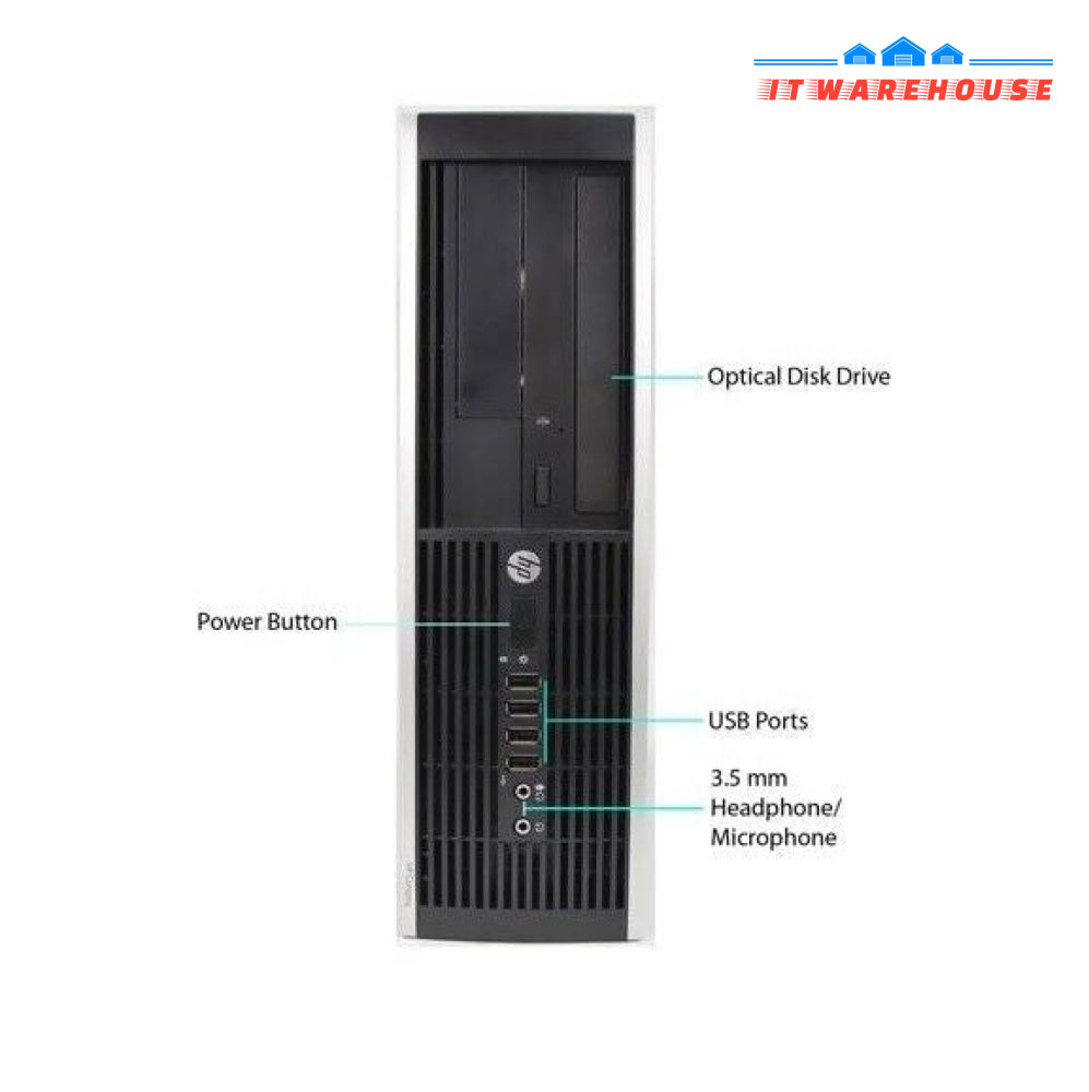 HP 6300 Pro SFF PC Intel i7-3770 3.4GHz CPU/16GB RAM/240GB SSD /WIN 10 Pro (Qty)